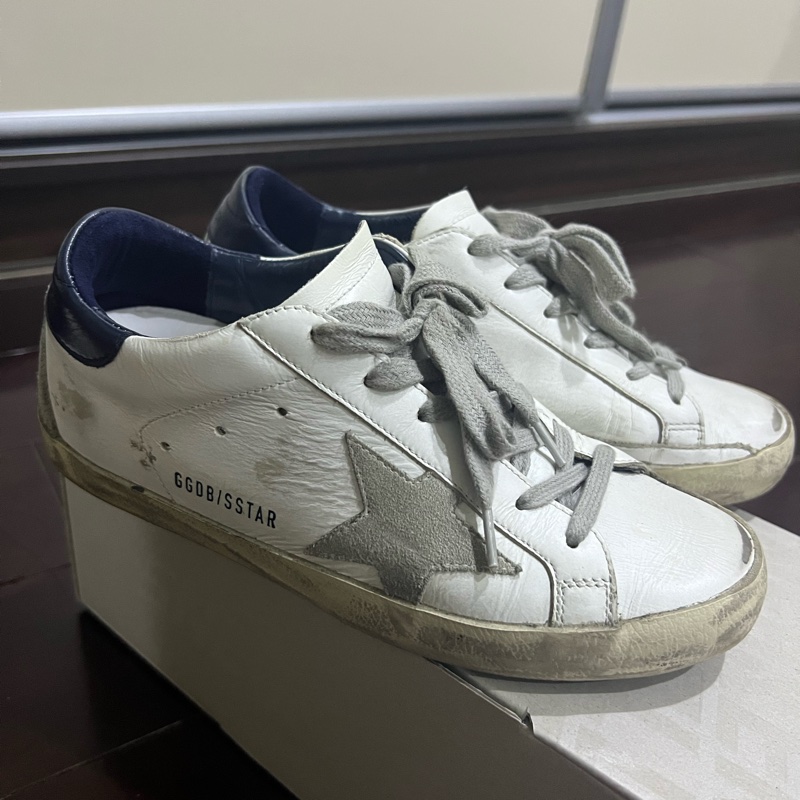Golden Goose 髒髒小白鞋-7