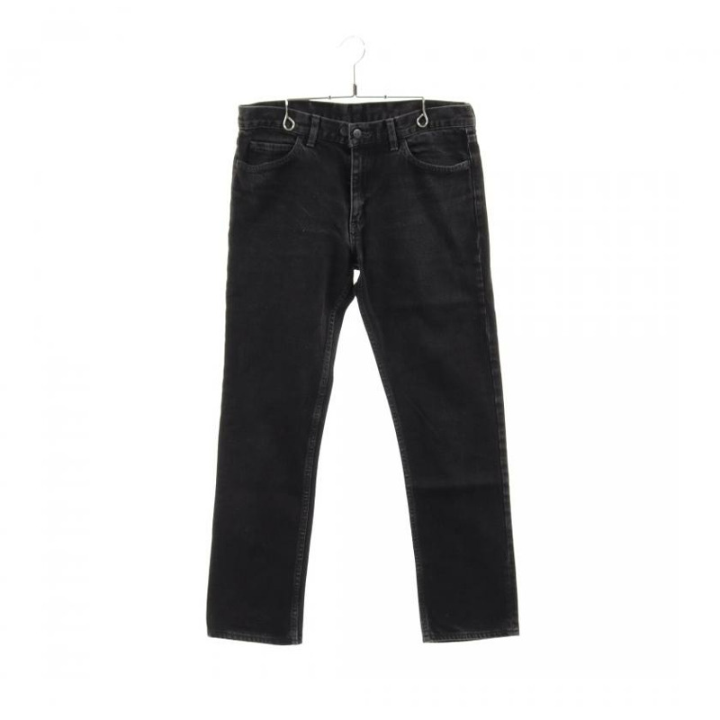 【日本直送】 N.HOOLYWOOD 好萊塢 牛仔布 褲子 黑色的-0