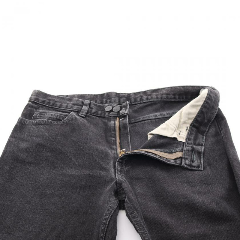【日本直送】 N.HOOLYWOOD 好萊塢 牛仔布 褲子 黑色的-4