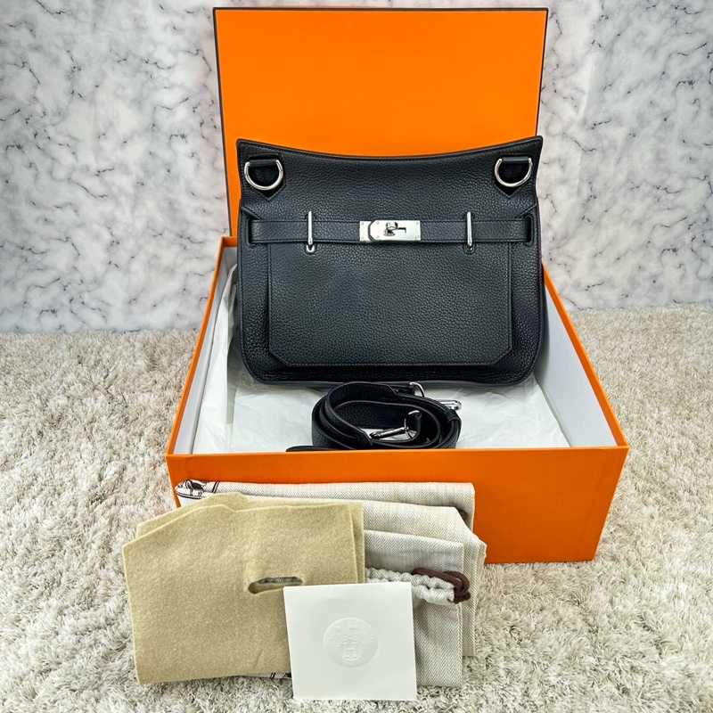 Hermes 愛馬仕 Jypsiere 吉普賽  31  T刻  黑銀   ⭕️近新閒置品⭕️超美⭕️超甜⭕️-0