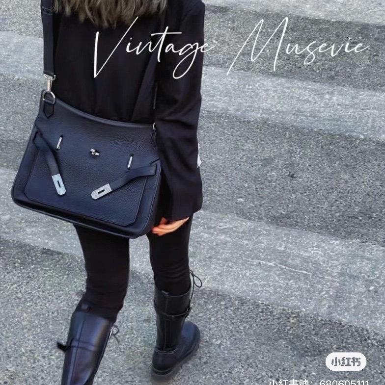 Hermes 愛馬仕 Jypsiere 吉普賽  31  T刻  黑銀   ⭕️近新閒置品⭕️超美⭕️超甜⭕️-4