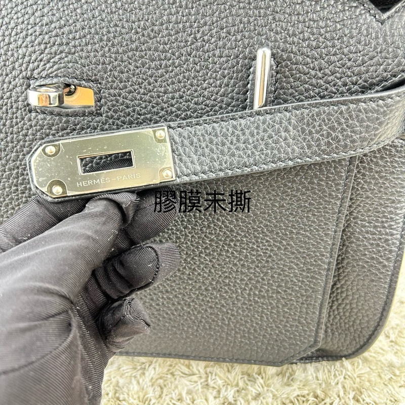Hermes 愛馬仕 Jypsiere 吉普賽  31  T刻  黑銀   ⭕️近新閒置品⭕️超美⭕️超甜⭕️-10
