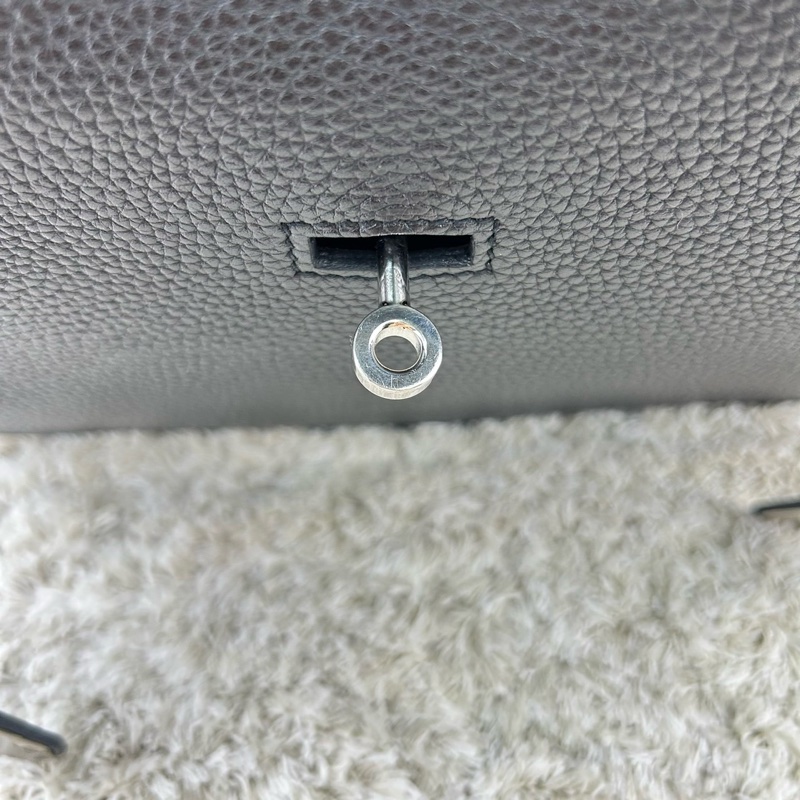 Hermes 愛馬仕 Jypsiere 吉普賽  31  T刻  黑銀   ⭕️近新閒置品⭕️超美⭕️超甜⭕️-11