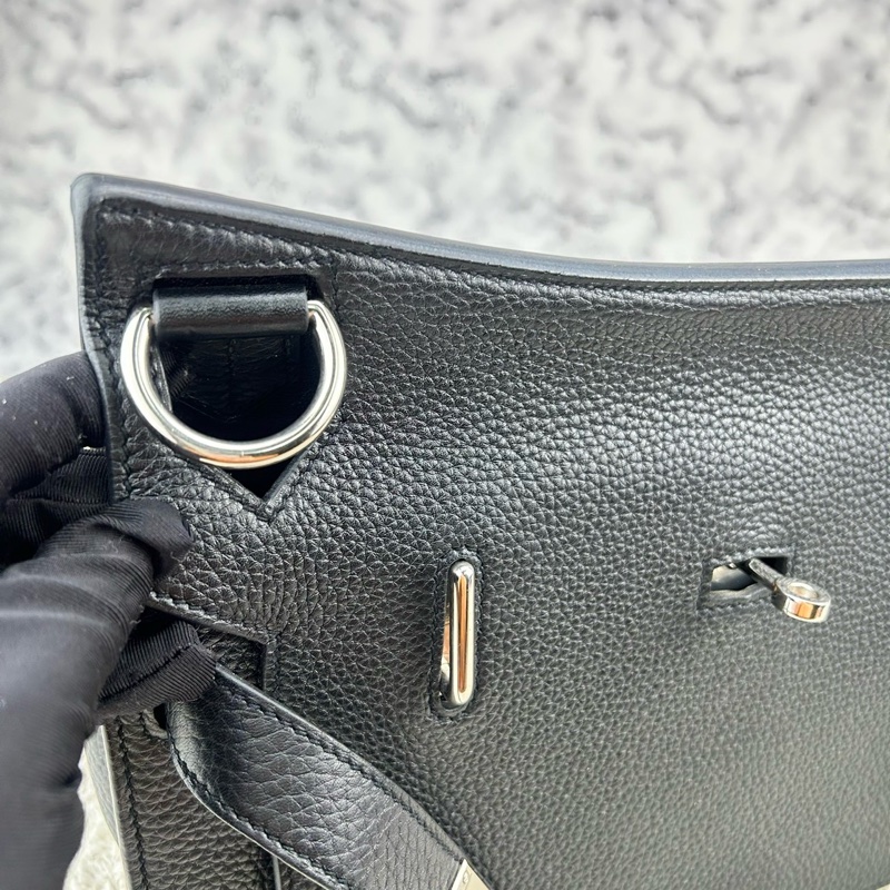 Hermes 愛馬仕 Jypsiere 吉普賽  31  T刻  黑銀   ⭕️近新閒置品⭕️超美⭕️超甜⭕️-12