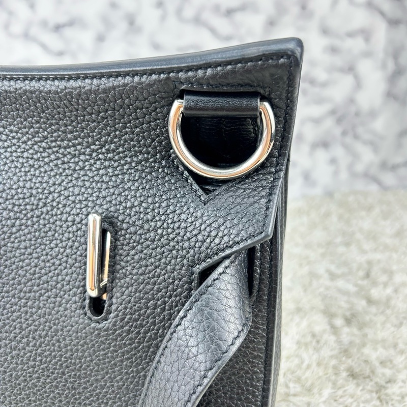 Hermes 愛馬仕 Jypsiere 吉普賽  31  T刻  黑銀   ⭕️近新閒置品⭕️超美⭕️超甜⭕️-13