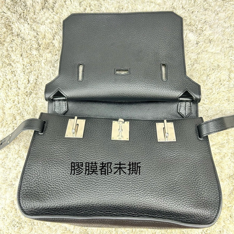 Hermes 愛馬仕 Jypsiere 吉普賽  31  T刻  黑銀   ⭕️近新閒置品⭕️超美⭕️超甜⭕️-14