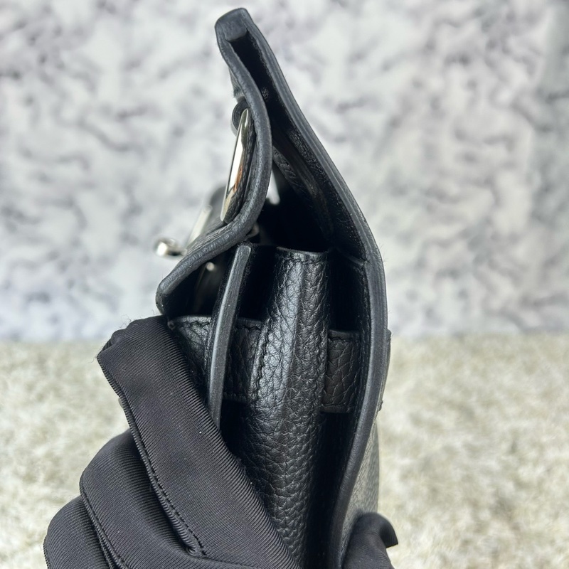 Hermes 愛馬仕 Jypsiere 吉普賽  31  T刻  黑銀   ⭕️近新閒置品⭕️超美⭕️超甜⭕️-21