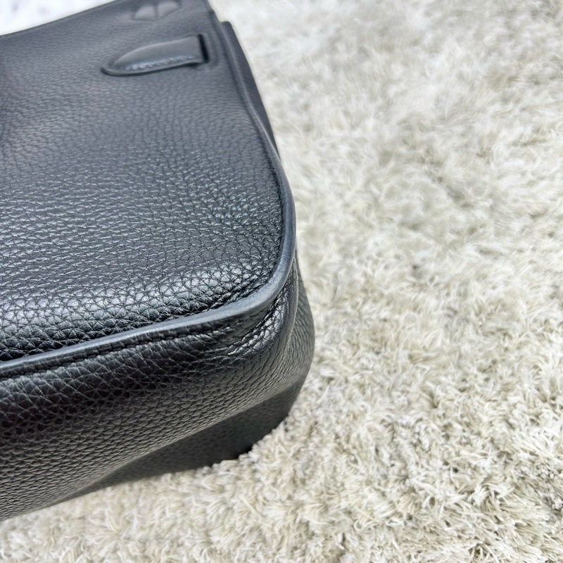 Hermes 愛馬仕 Jypsiere 吉普賽  31  T刻  黑銀   ⭕️近新閒置品⭕️超美⭕️超甜⭕️-24