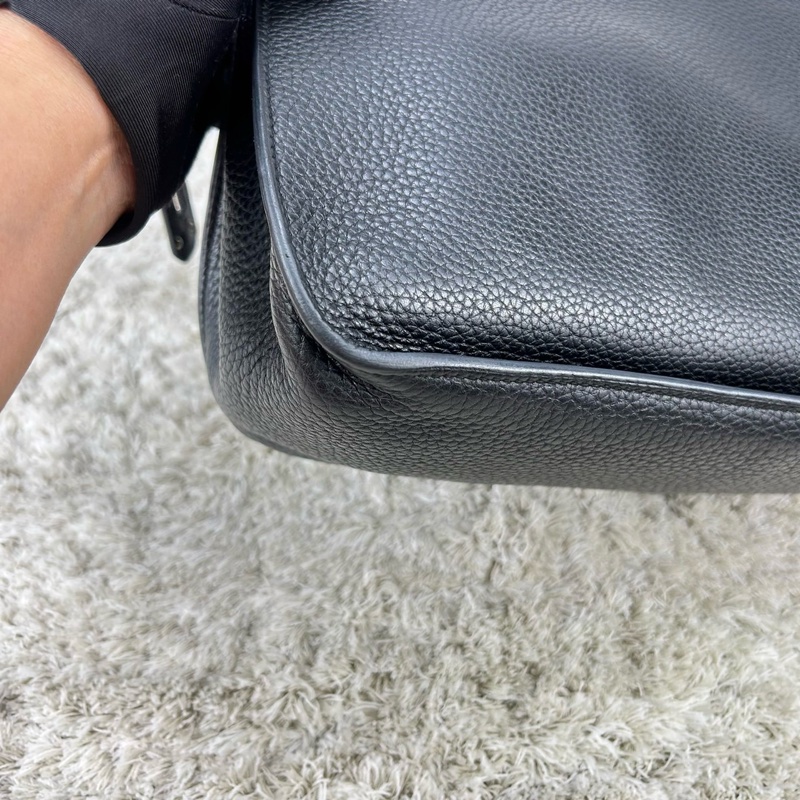 Hermes 愛馬仕 Jypsiere 吉普賽  31  T刻  黑銀   ⭕️近新閒置品⭕️超美⭕️超甜⭕️-25