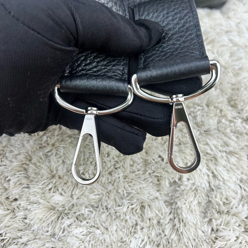 Hermes 愛馬仕 Jypsiere 吉普賽  31  T刻  黑銀   ⭕️近新閒置品⭕️超美⭕️超甜⭕️-35