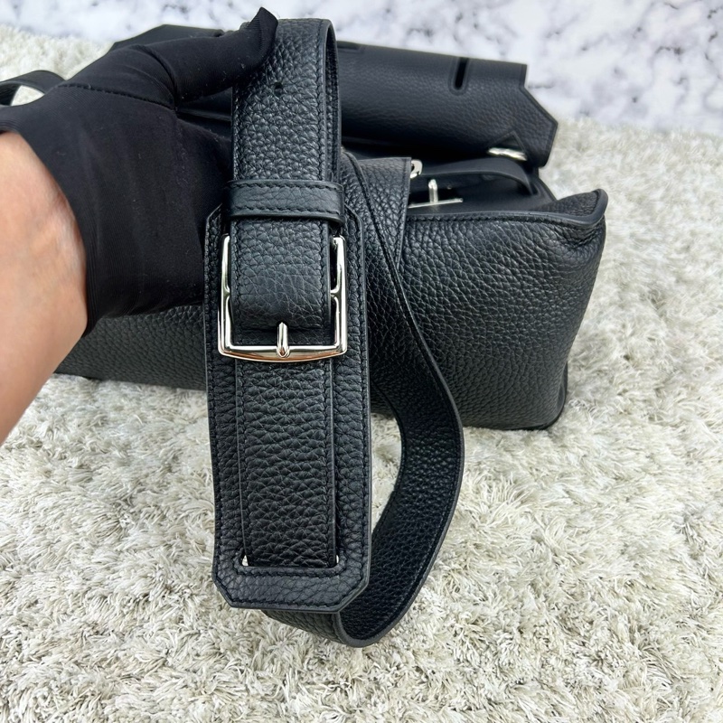 Hermes 愛馬仕 Jypsiere 吉普賽  31  T刻  黑銀   ⭕️近新閒置品⭕️超美⭕️超甜⭕️-36