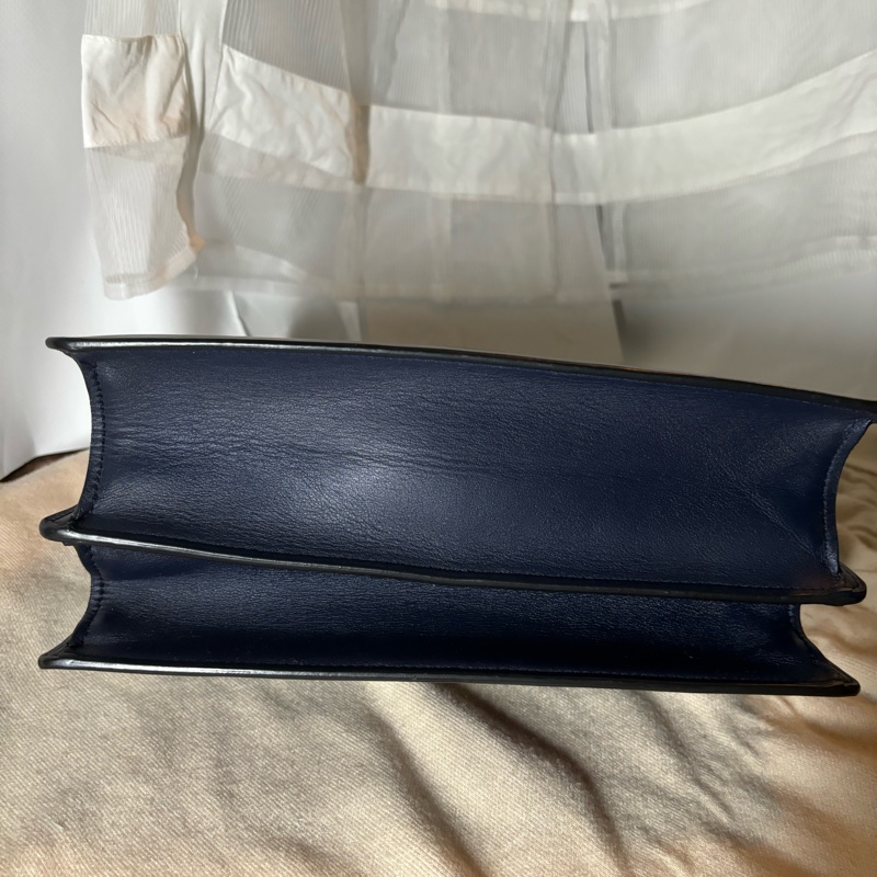 Gucci酒神竹節拼色手提肩背包-13