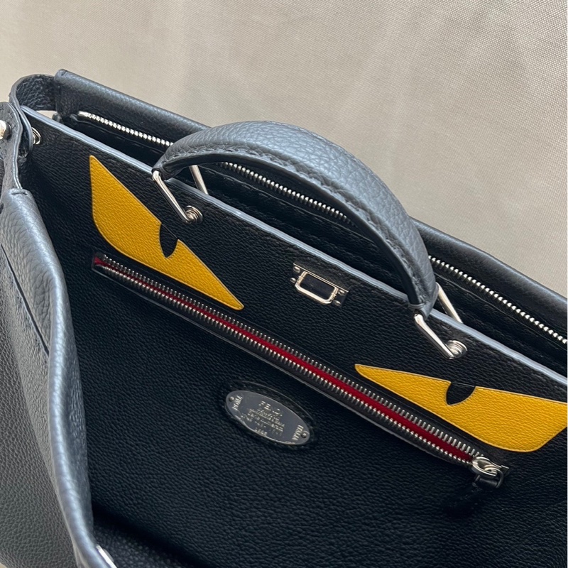Fendi Peekaboo 惡魔眼睛兩用公事包-3