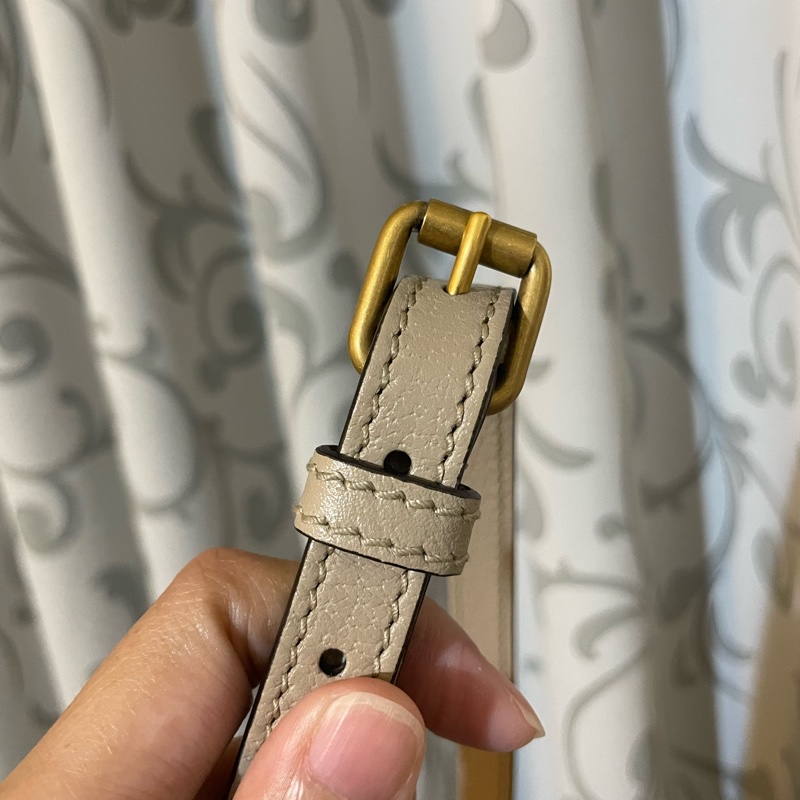 Gucci白色 Interlocking G 迷你 琴譜包*9成新-6