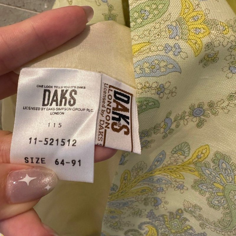 全新轉售 專櫃購入｜Daks 貴氣氣質小公主 棉麻材質 半身裙 64-91-10