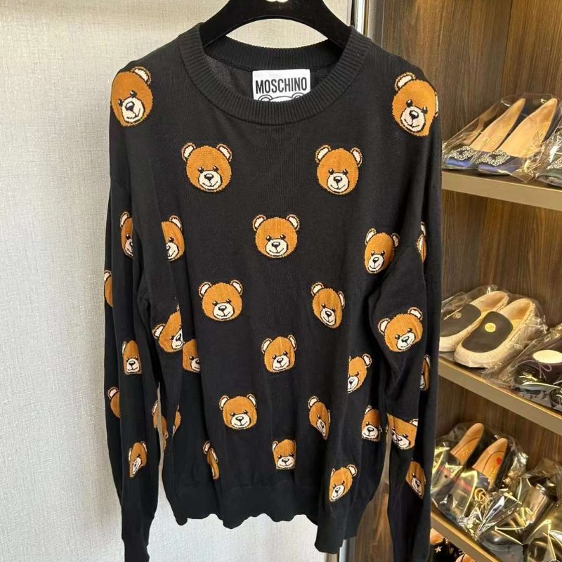 MOSCHINO 小熊毛衣 S 寬鬆版  非常新-4