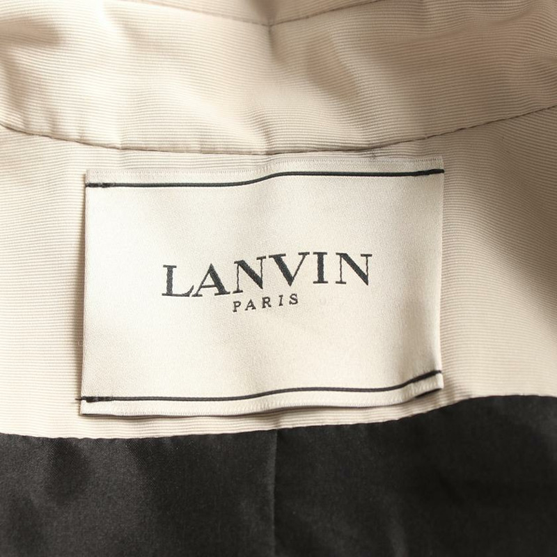 【日本直送】 LANVIN 浪凡 溝 外套 淺褐色的 黑色的-2