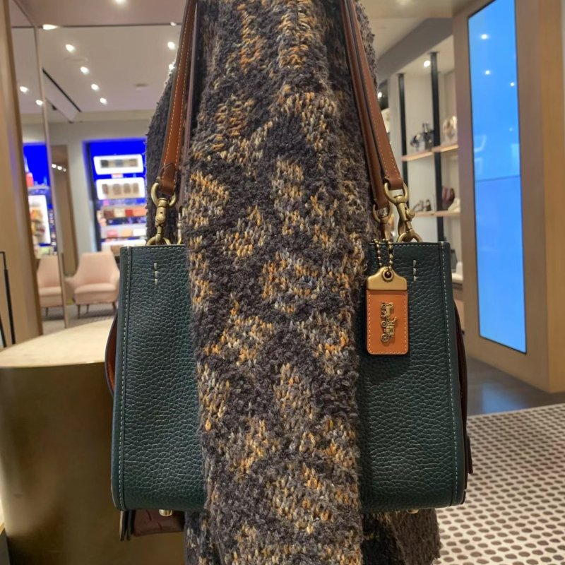 COACH ROGUE 25 棒球手套鞣製皮革-4