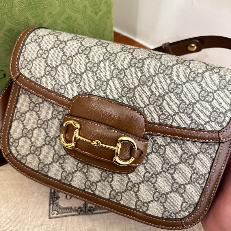 GUCCI 咖1955單肩斜背包GM-1