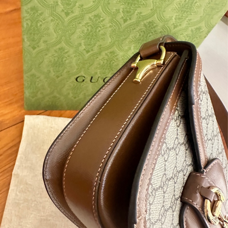 GUCCI 咖1955單肩斜背包GM-2