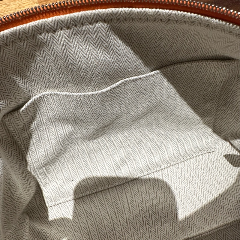 降價！保證正品 義大利購入 HERMES 愛馬仕橘 便當袋 飯盒包-15