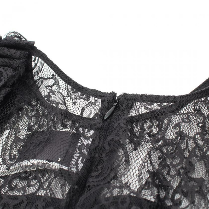 【日本直送】 THOMAS WYLDE 湯瑪斯 威爾德 女式襯衫 不 袖子 種族 絲綢 黑色的-5