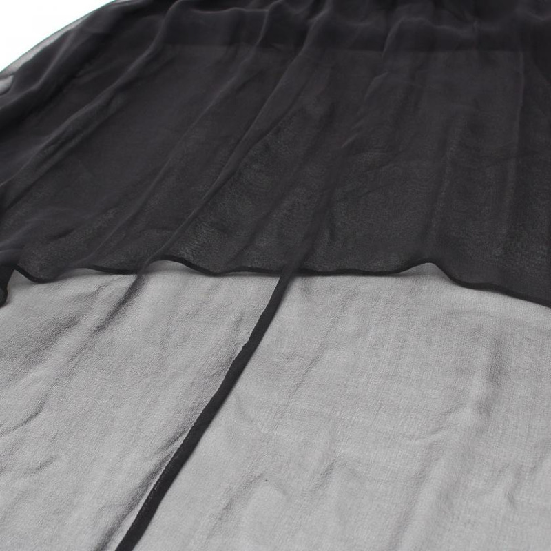 【日本直送】 THOMAS WYLDE 湯瑪斯 威爾德 女式襯衫 不 袖子 種族 絲綢 黑色的-6