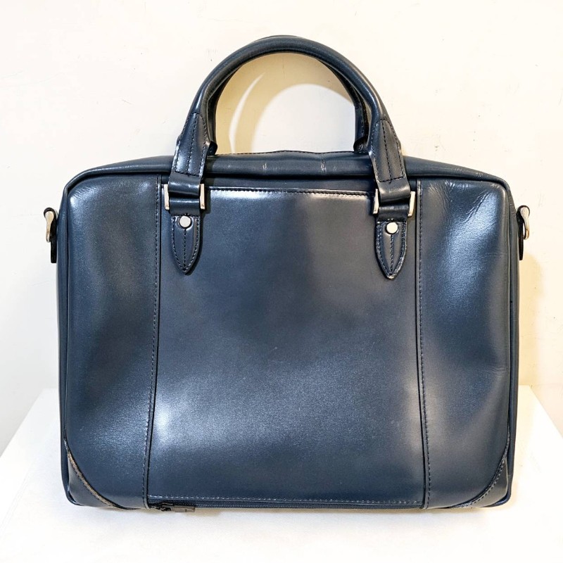 近全新【Master-Piece MSPC】真皮 小牛皮 公事包 電腦包 手提包 側背包 日本製-1