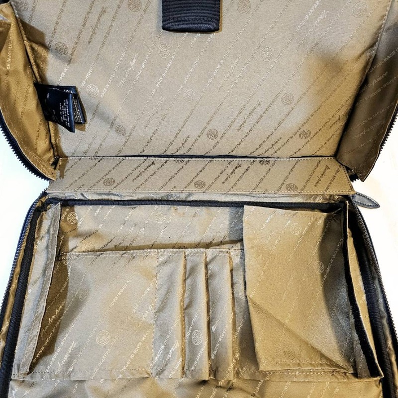 近全新【Master-Piece MSPC】真皮 小牛皮 公事包 電腦包 手提包 側背包 日本製-2