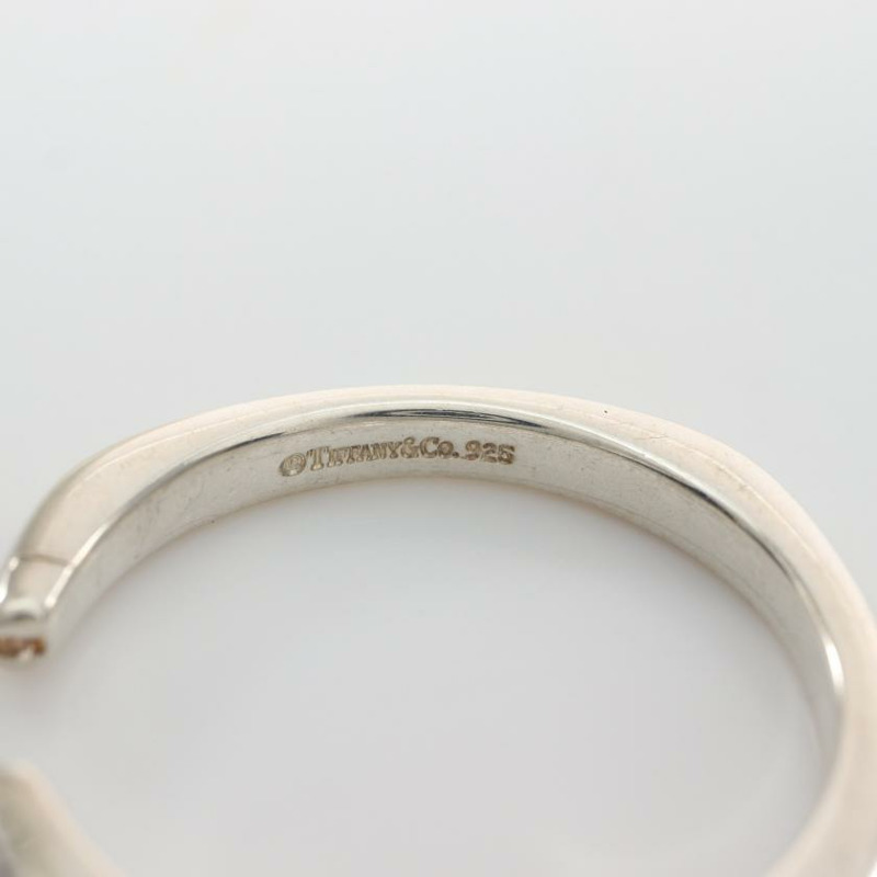 【日本直送】 TIFFANY & Co. 蒂芙尼 & 公司。 軟墊 箍 耳環 SV925 銀-3
