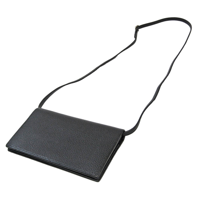 【日本直送】Gucci Gucci Swing 368231 女士皮革鏈/肩皮夾 黑色-1