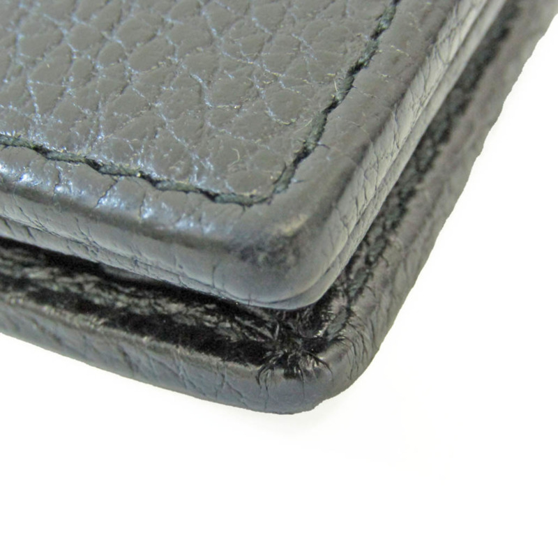 【日本直送】Gucci Gucci Swing 368231 女士皮革鏈/肩皮夾 黑色-6