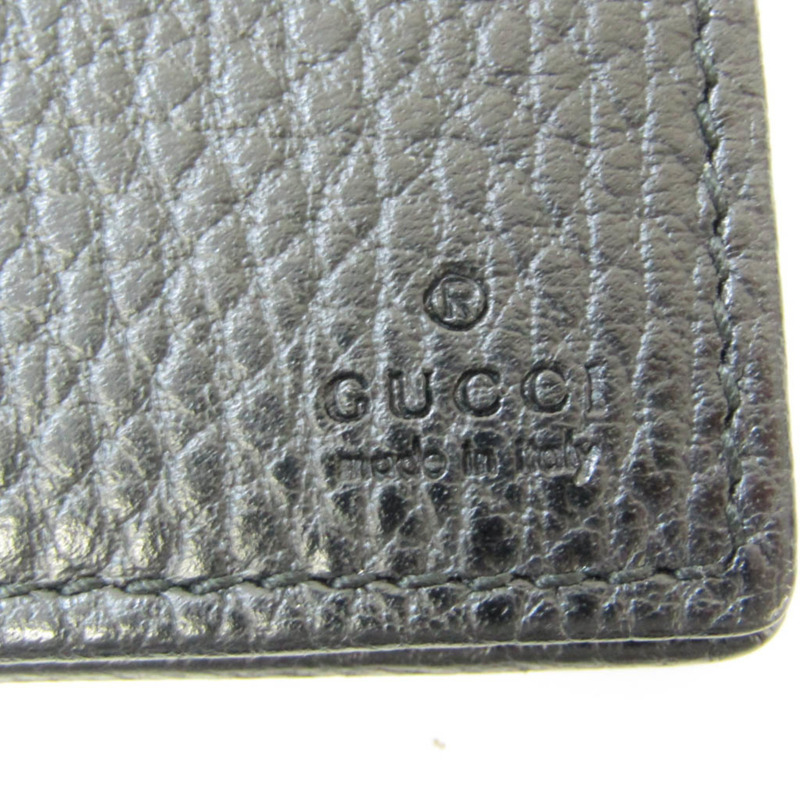 【日本直送】Gucci Gucci Swing 368231 女士皮革鏈/肩皮夾 黑色-10