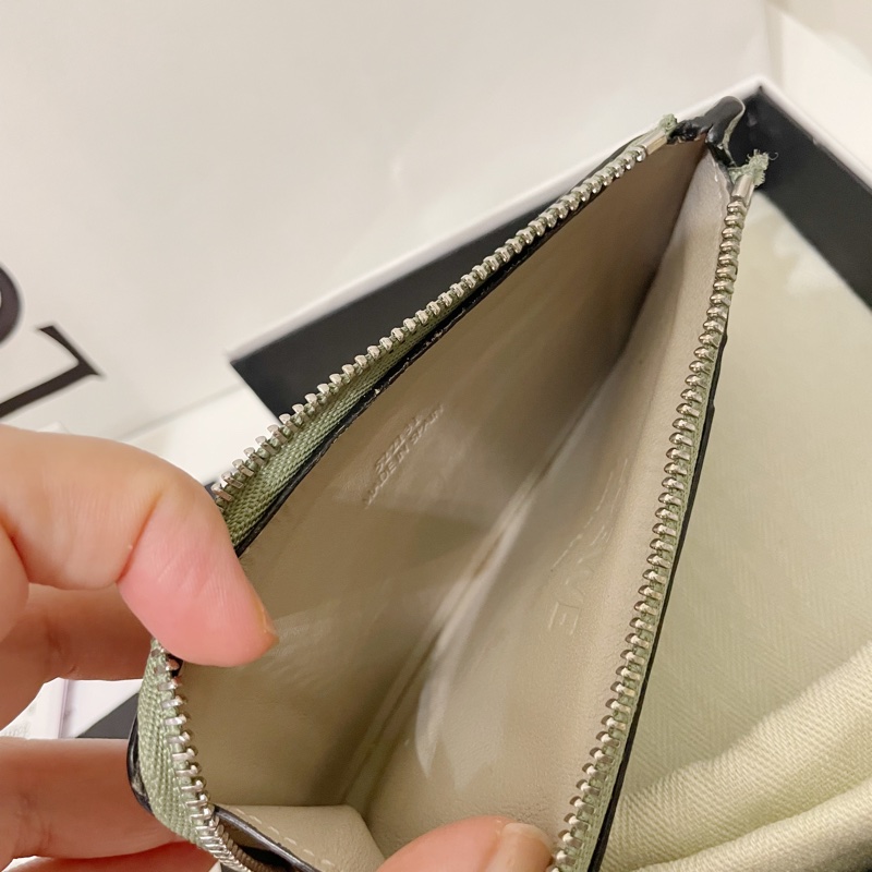 loewe 顆粒紋小牛皮卡包卡夾零錢包-2