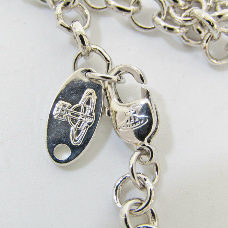 【日本直送】Vivienne Westwood 巨型圓球吊墜金屬、水鑽女用吊墜項鍊(藍色、銀色)-6