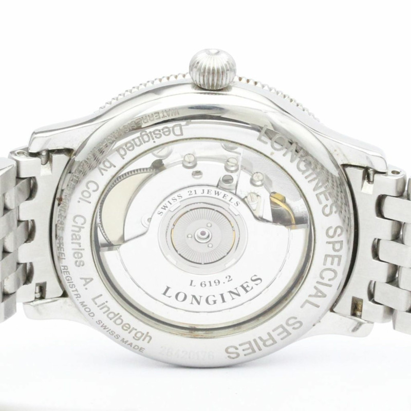 【日本直送】浪琴 Lindberg 自動上鍊不銹鋼男士運動 L2.617.4-6