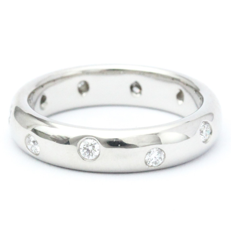 【日本直送】蒂芬妮圓點鑽石戒指鉑金時尚鑽石戒指戒指銀色-3