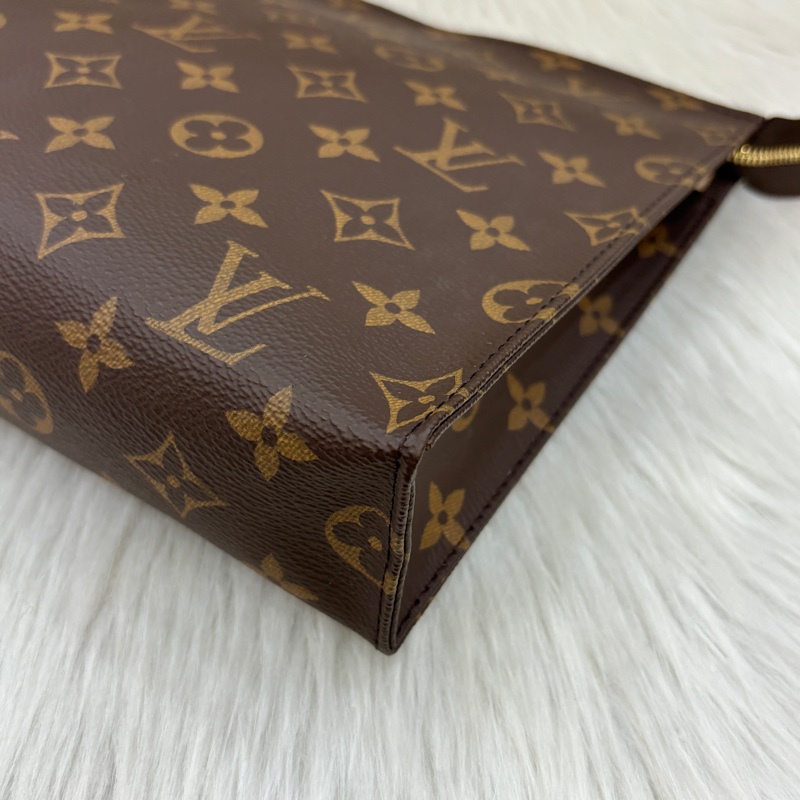 Louis Vuitton M47542經典原花手拿包 洗漱包-6