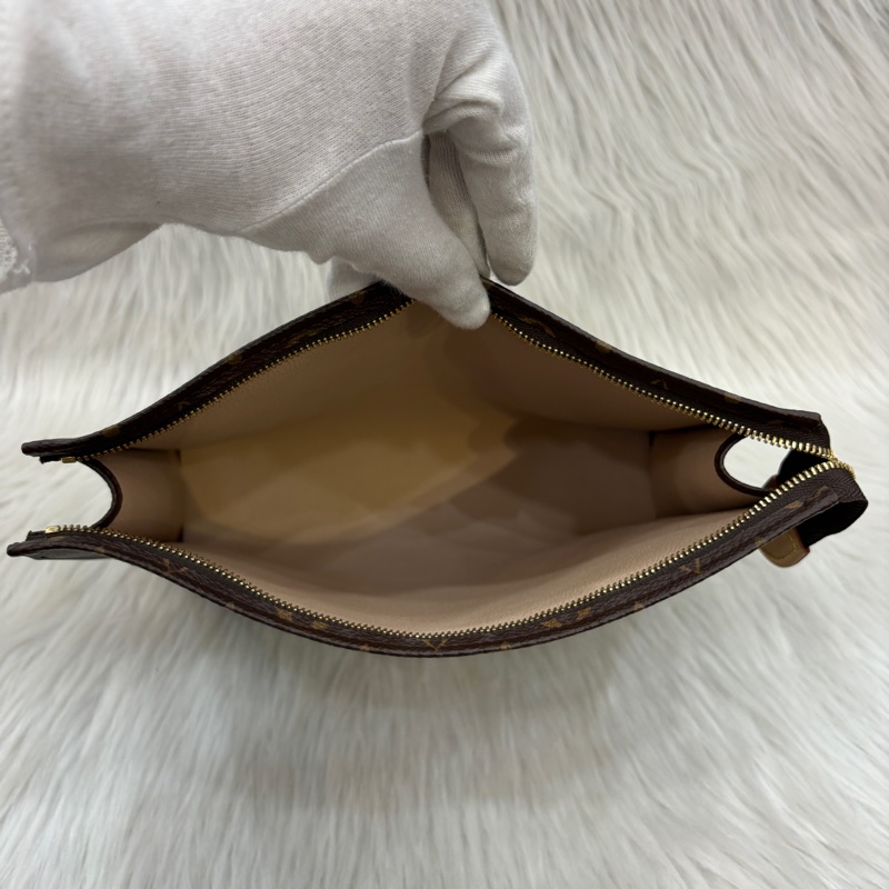 Louis Vuitton M47542經典原花手拿包 洗漱包-12