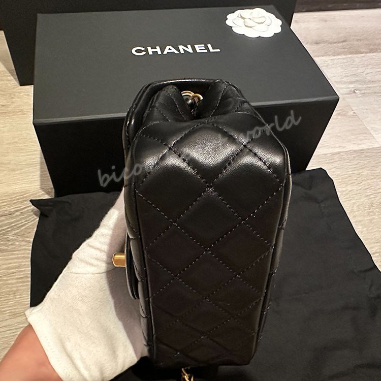 Mini Flap Bag Pearl Crush小金球口蓋包(小金球方胖子)-4