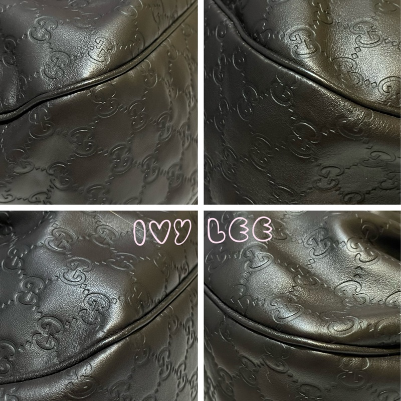 GUCCI 深咖啡牛皮 Sukey Hobo 肩背包 手提包（售出） 364843 近新優惠 二手精品-12