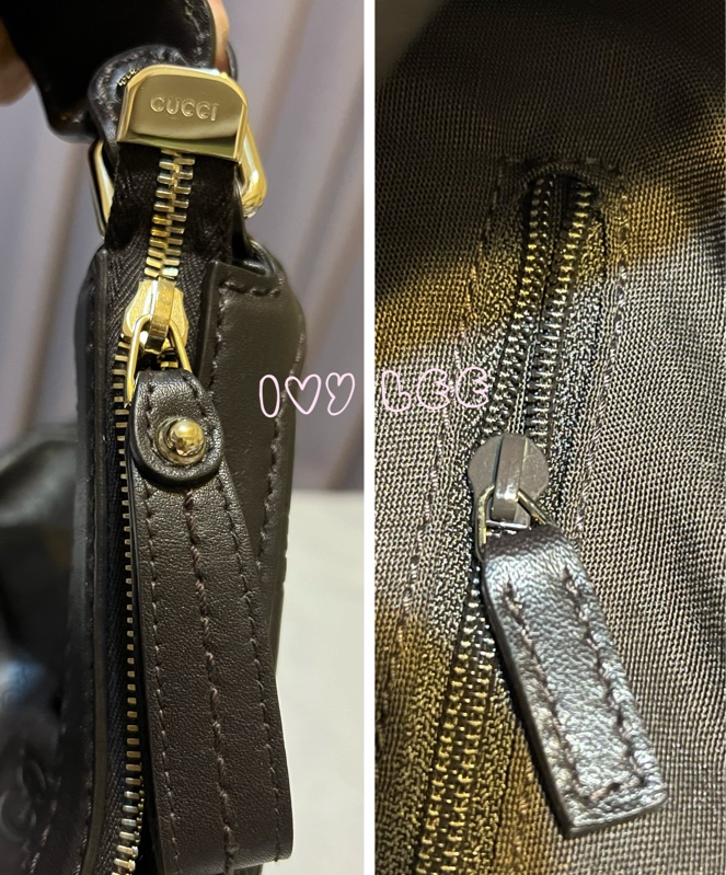 GUCCI 深咖啡牛皮 Sukey Hobo 肩背包 手提包（售出） 364843 近新優惠 二手精品-19