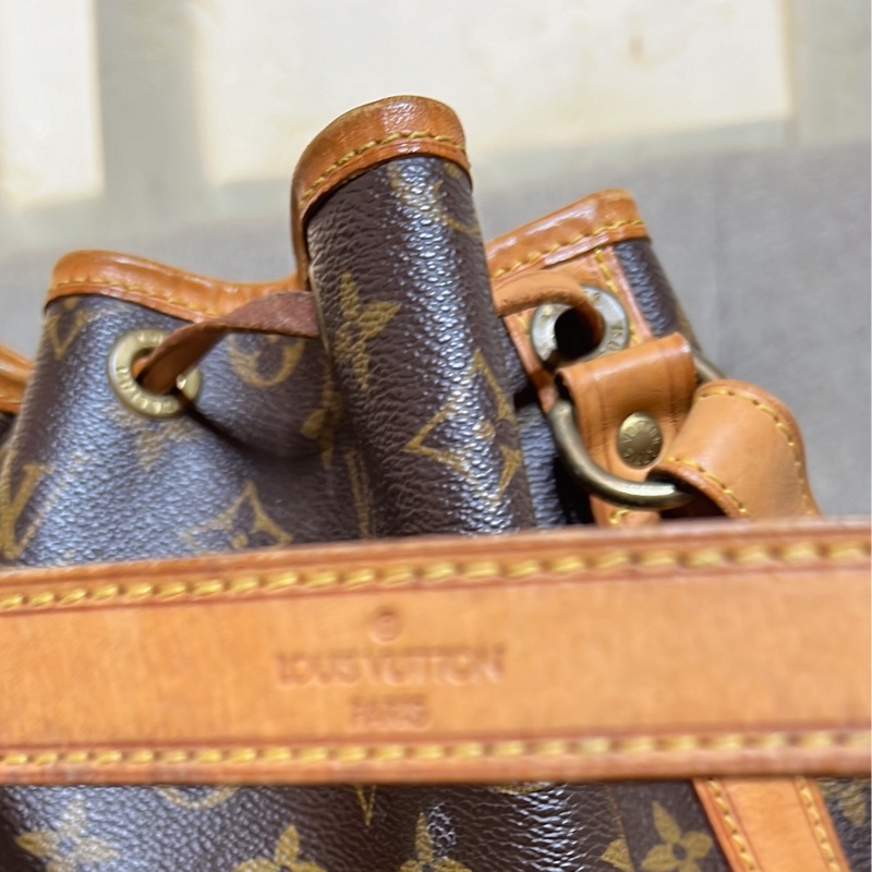 經典老花字樣LV大款水桶包-7