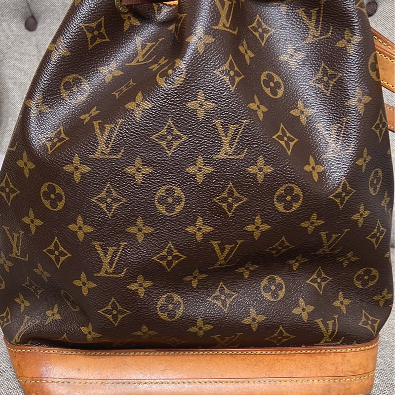 經典老花字樣LV大款水桶包-13