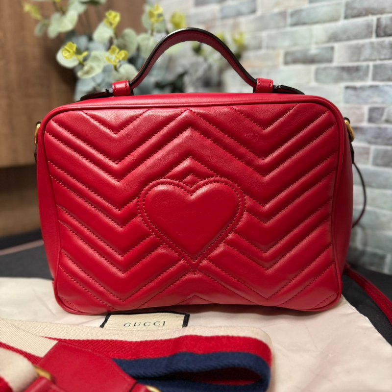 Gucci marmont郵差包-14