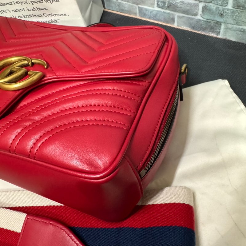 Gucci marmont郵差包-17