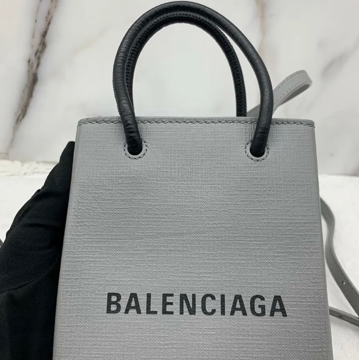 巴黎世家迷你托特包 手機包-6