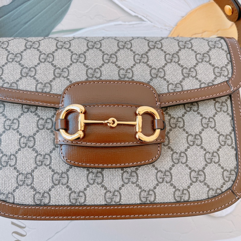 Gucci 1955 馬銜釦 肩背-3