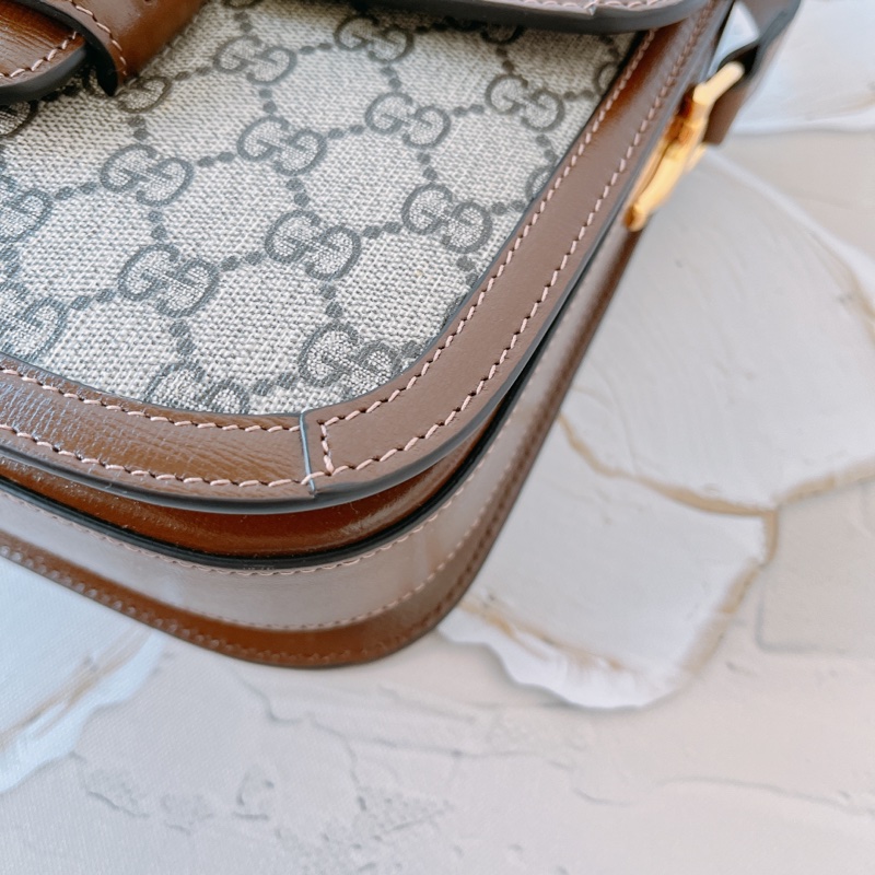 Gucci 1955 馬銜釦 肩背-4