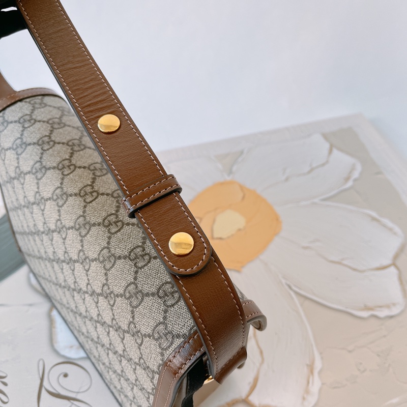 Gucci 1955 馬銜釦 肩背-10